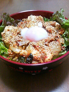 簡単!絶品!こくうま豚キムチ丼-レシピのメイン写真