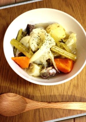 特製スープ【野菜と豚軟骨のハーモニー】-レシピのメイン写真