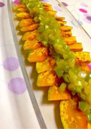 かぼちゃの葱まみれ〜中華風〜-レシピのメイン写真