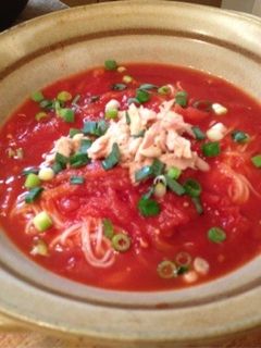 トマト缶で冷やしそうめん!-レシピのメイン写真