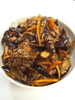 なすとひき肉のピリ辛炒め ピリ辛ウマウマ-レシピのメイン写真