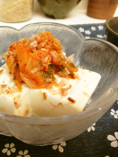 *おつまみに*キムチの冷奴*-レシピのメイン写真