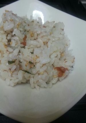 梅と大葉のサッパリご飯-レシピのメイン写真