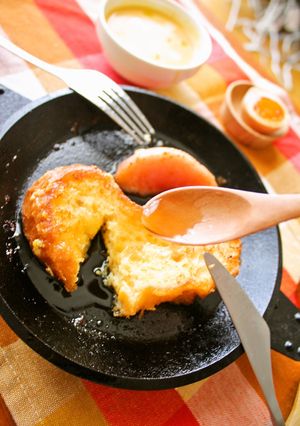 バケットでほわっほわのフレンチトースト-レシピのメイン写真