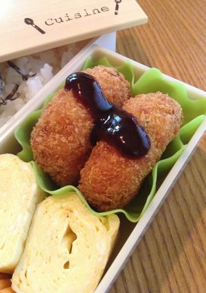おべんとうのフライにとろりソース-レシピのメイン写真