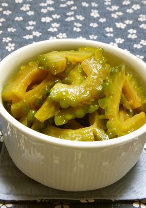 簡単！ゴーヤの中華風漬物-レシピのメイン写真