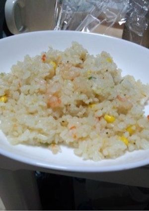 炊飯器で本格エビピラフ♪-レシピのメイン写真