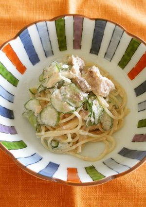 さば水煮缶でスパゲティサラダ-レシピのメイン写真