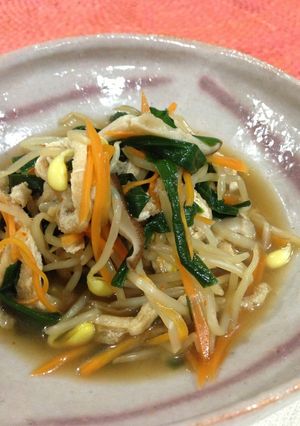 大豆もやしの煮物-レシピのメイン写真