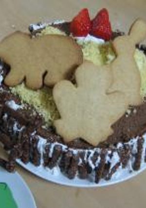 「てぶくろ」ケーキ-レシピのメイン写真