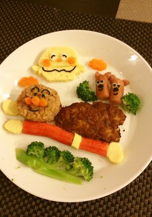 アンパンマンプレート-レシピのメイン写真