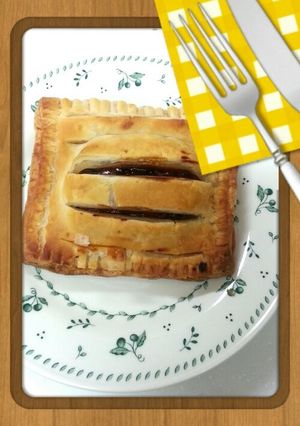 ハンバーグパイ-レシピのメイン写真