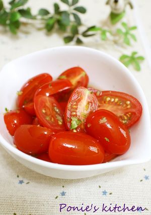 すだち香る♪ミニトマトの甘酢マリネ-レシピのメイン写真