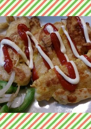 チキンナゲットみたいな♪チキンピカタ-レシピのメイン写真