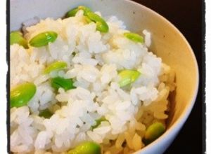 鞘ごとが旨いだだちゃ豆(枝豆)の炊込ご飯-レシピのメイン写真
