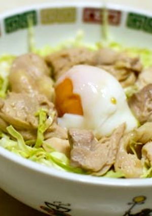 温泉卵で親子丼-レシピのメイン写真