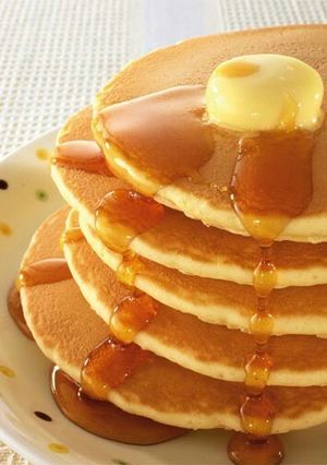 HMなしのふわふわホットケーキ♡-レシピのメイン写真