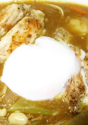 残り物のカレーde具沢山のカレースープ♪-レシピのメイン写真