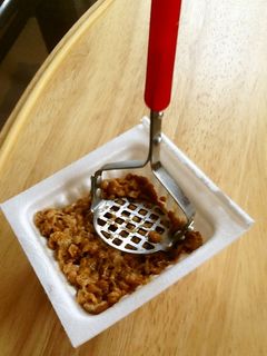 ひきわり納豆の作り方@離乳食にも-レシピのメイン写真