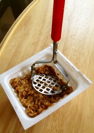 ひきわり納豆の作り方@離乳食にも-レシピのメイン写真