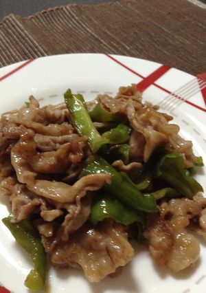 ピーマンと豚肉のスタミナ焼き＊簡単＊-レシピのメイン写真
