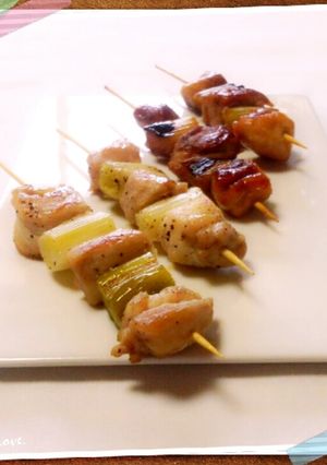 お家で☆甘辛ダレ&塩ダレ焼き鳥-レシピのメイン写真