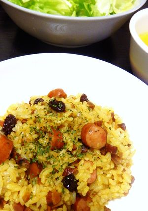 炊飯器で簡単★カレーピラフ-レシピのメイン写真