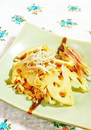 こんにゃくとえのき入り☆酢レンコン♪-レシピのメイン写真