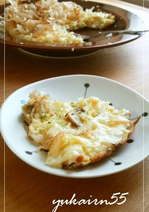 たっぷりチ-ズdeとろ～りキャベツ焼き-レシピのメイン写真