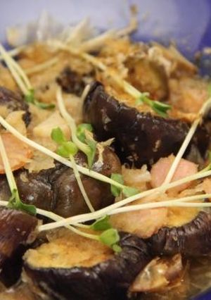 茄子とソーセージのおろし醤油和え-レシピのメイン写真