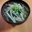 ❤もやしとわかめウェイパースープ❤