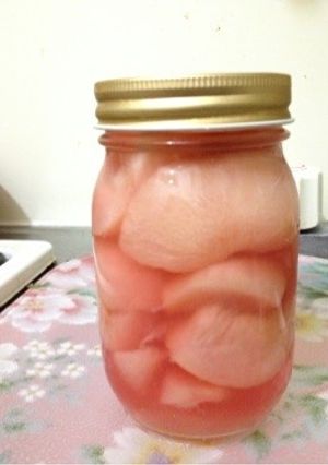レンジで簡単桃のコンポート-レシピのメイン写真