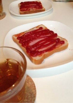 急いでる時のピザトースト-レシピのメイン写真