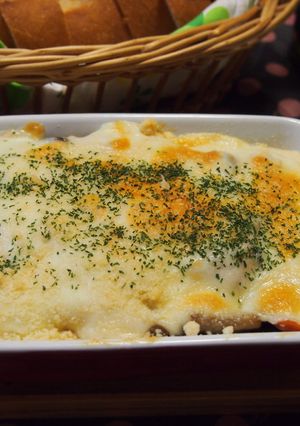 【冷凍パスタ】ペスカトーレでグラタン♪-レシピのメイン写真