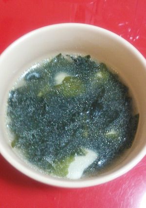 ♡ズボラ主婦♡豆腐とわかめの中華スープ-レシピのメイン写真