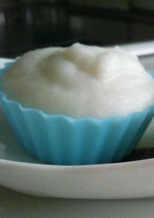 離乳食中期～米粉で簡単蒸しパン-レシピのメイン写真