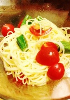 トマトとオクラのカッペリーニ-レシピのメイン写真