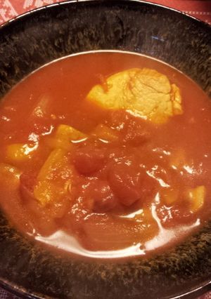 簡単チキンのトマト煮-レシピのメイン写真