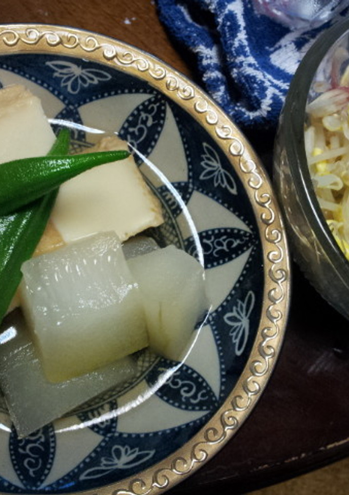 冬瓜と絹揚げの煮物-レシピのメイン写真