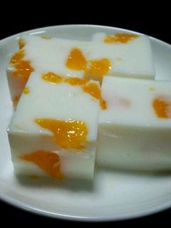 みかん缶入り牛乳寒天♪♪-レシピのメイン写真
