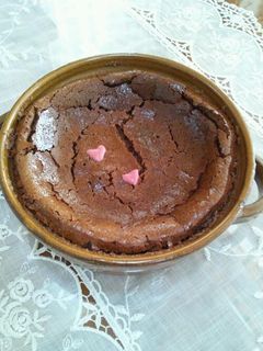 ミキサーで混ぜるだけ!チョコチーズケーキ-レシピのメイン写真