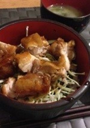 簡単うまい鶏＊照り焼き丼-レシピのメイン写真