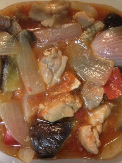 鶏とナスのトマト煮-レシピのメイン写真