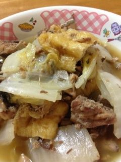 サバ缶で白菜のさっと煮-レシピのメイン写真