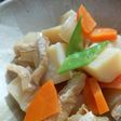 油揚げとじゃが芋の煮物