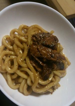 簡単で旨い！缶詰で焼きうどんww-レシピのメイン写真