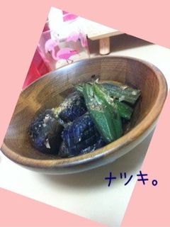 なすとオクラの焼き浸し-レシピのメイン写真