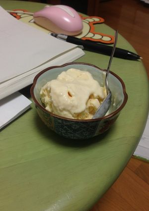 甘みスッキリ！シャリシャリ？豆腐アイス-レシピのメイン写真