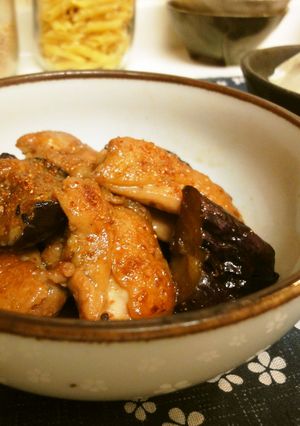 ＊茄子と鶏もも肉の生姜照り焼き＊-レシピのメイン写真
