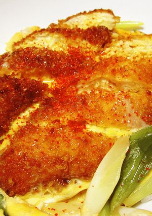 ささみフライ卵とじ丼♪カツ丼風です。-レシピのメイン写真